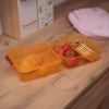 Lunchbox JOY 14,5x14,5x8,5cm pomarańczowy